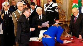 María Elena Boschi, la ministra italiana que causa furor por una falsa foto