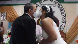 Ucayali: celebran el primer matrimonio civil en tiempos de COVID-19 | VIDEO