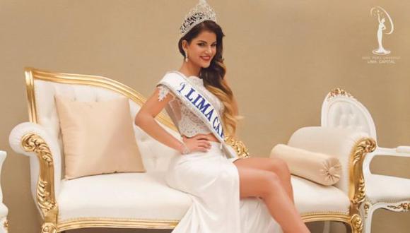 Priscila Howard aún quiere ser la mujer más bella de nuestro país. (Facebook Miss Perú Universo)