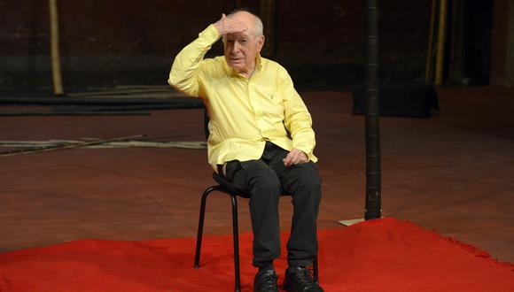 Peter Brook, ganador del premio Princesa de Asturias de las Artes. (Foto: AFP)