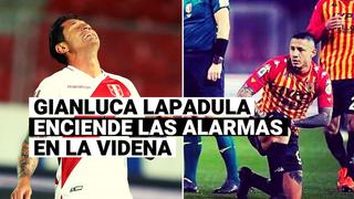 Selección Peruana: Gianluca Lapadula presenta esguince de tobillo
