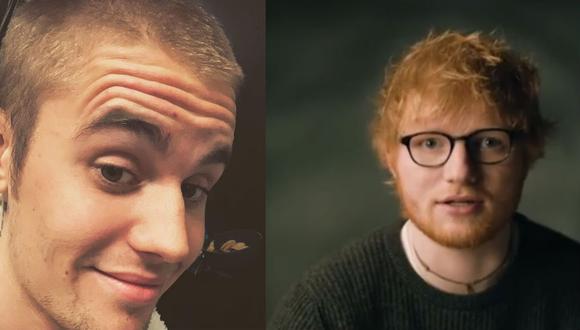 Todo indica que Ed Sheeran podría colaborar en un nuevo tema junto al astro juvenil. (Foto: Instagram)