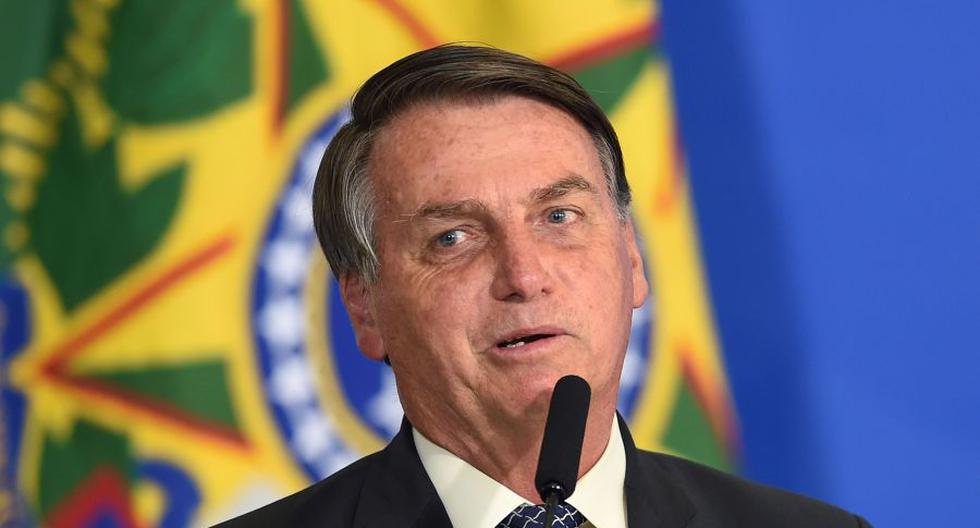 Jair Bolsonaro había comentado a un grupo de seguidores que tenía el cálculo desde hacía más de cinco años y que era del tamaño de un “grano de fríjol”. (Foto: EVARISTO SA / AFP).