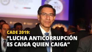 Martín Vizcarra: “Lucha anticorrupción es caiga quien caiga”