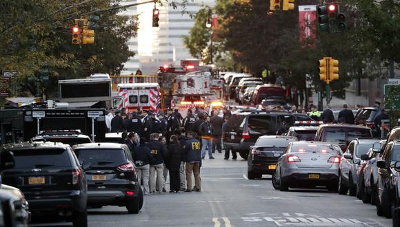El saldo total del incidente registrado en Manhattan fue de ocho fallecidos y 11 heridos. (EFE)