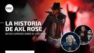Guns N’ Roses: 3 datos curiosos sobre la vida de Axl Rose