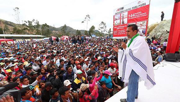 Ollanta Humala advirtió que se sancionará a empresas que “quieran pasarse de listas” en la aplicación del régimen laboral juvenil. (Presidencia Perú)
