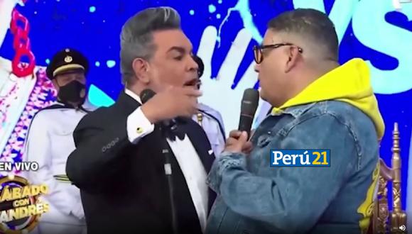 Andrés Hurtado continúa furioso con Alfredo Benavides por irse a otro canal. (Foto: Panamericana TV)