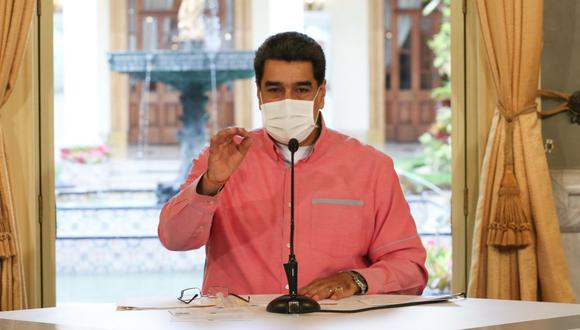 Coronavirus | Venezuela: Gobierno de Nicolás Maduro extiende por 30 días más “estado de alarma” por COVID-19. La decisión fue tomada “a fin de mitigar y erradicar los riesgos de epidemia relacionados con el coronavirus y sus posibles cepas”. (EFE/PRENSA MIRAFLORES)