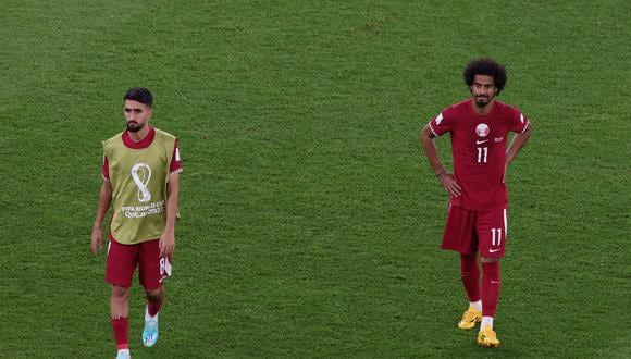 La Selección de Qatar se despide del Mundial 2022. (Foto: Reuters)