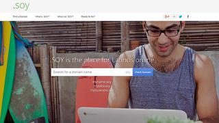 Google lanzó .soy, dominio en Internet para el mercado hispano
