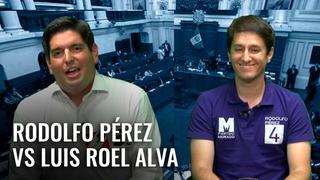 Luis Roel (N.5 de Acción Popular) y Rodolfo Pérez (N.4 del Partido Morado) [VIDEO]