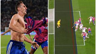 Jugador de Juventus fue expulsado por su festejo en el gol del triunfo y el VAR le anuló la anotación