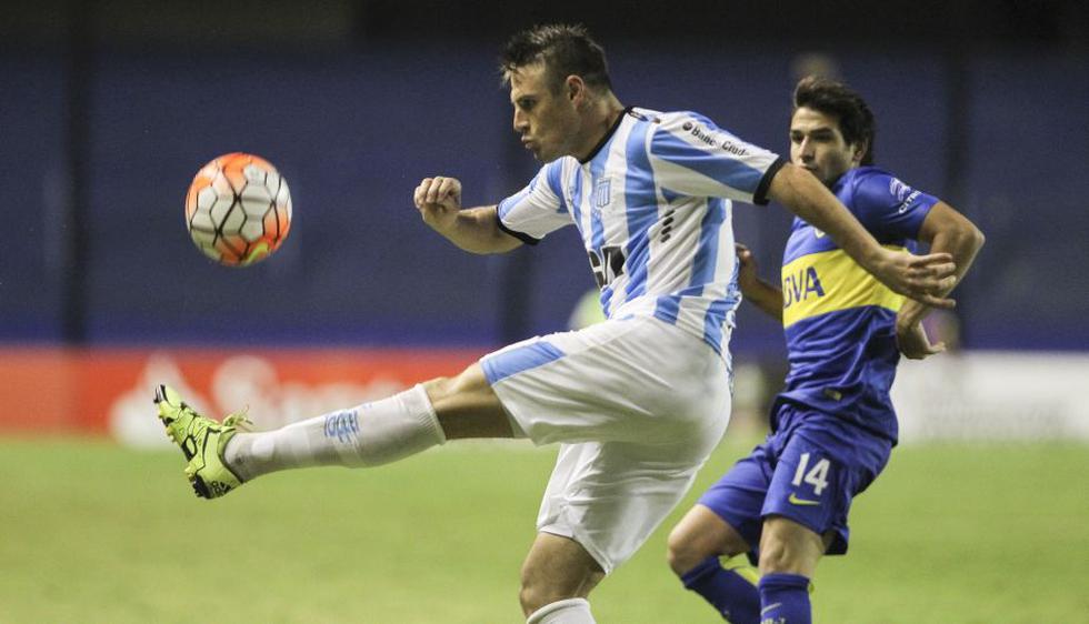 Boca Juniors empató 0-0 con Racing Club en el debut del técnico Guillermo Barros Schelotto. (EFE)