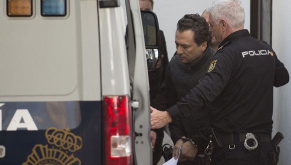 Emilio Lozoya, ex jefe de Pemex, fue extraditado desde España en el 2020 tras las acusaciones de recibir "coimas" por parte de Odebrecht. (Foto: Jorge Guerrero / AFP)