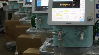 Distribuyen ventiladores mecánicos en hospitales Rebagliati, Almenara y Sabogal