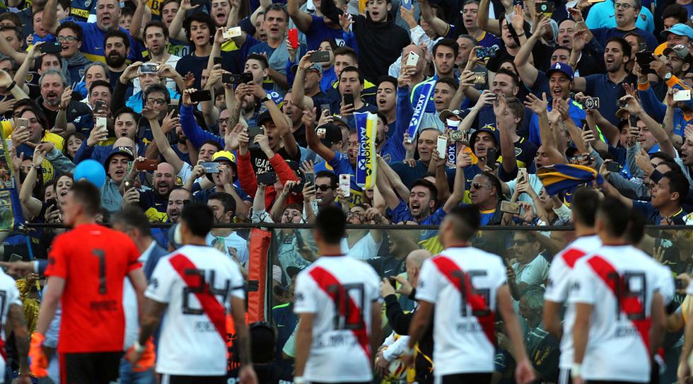 Boca Juniors vs. River Plate, el clásico argentino,se jugó a estadio lleno este domingo. (Foto: Reuters)