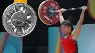 Perú logró medalla de plata: Shoely Mego brilló en levantamiento de pesas en Juegos Suramericanos