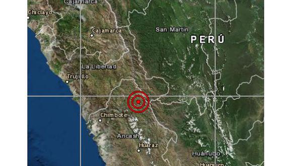 Un sismo de magnitud 3,5 se registró en Áncash, la tarde del miércoles a las 14:09 horas. (Foto: IGP)