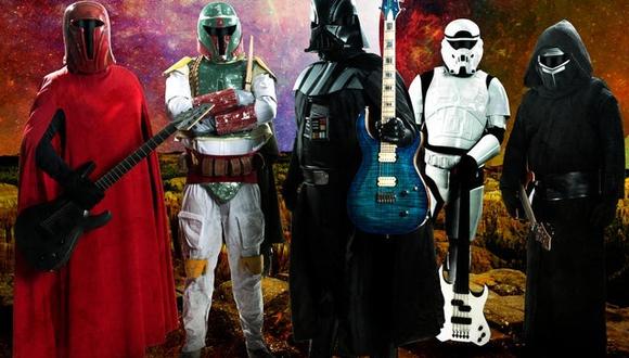 Galactic Empire en Lima, la banda tributo a Star Wars.