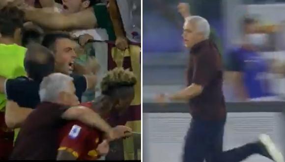El Shaarawy marcó a los 91 minutos y desató la locura en el Estadio Olímpico. La Roma consiguió su tercera victoria consecutiva en la Serie A de la mano de José Mourinho. (Captura)