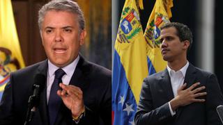 Presidente de Colombia, Iván Duque, pide a militares en Venezuela unirse a Juan Guaidó