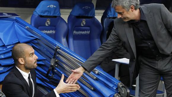 José Mourinho: 'Si Pep se está quedando calvo es porque no le gusta el fútbol'. (EFE)