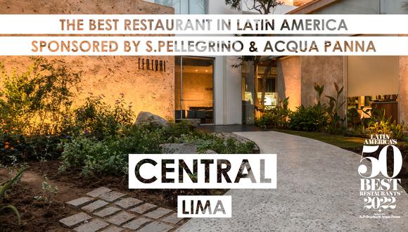 Central es el mejor restaurante de Latinoamérica. (Foto: Twitter @TheWorlds50Best)