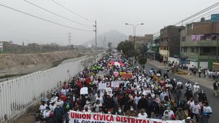 Sedapal anuncia que no cortará el agua por deuda y vecinos de SJL realizan multitudinaria marcha [FOTOS]