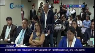 Luis Castañeda en audiencia de prisión preventiva: Hipótesis de la fiscalía “está bastante jalada de los pelos”