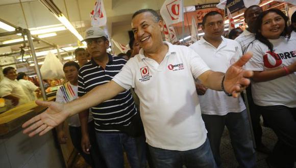 Daniel Urresti era el candidato a la presidencia por el Partido Nacionalista (Perú21)