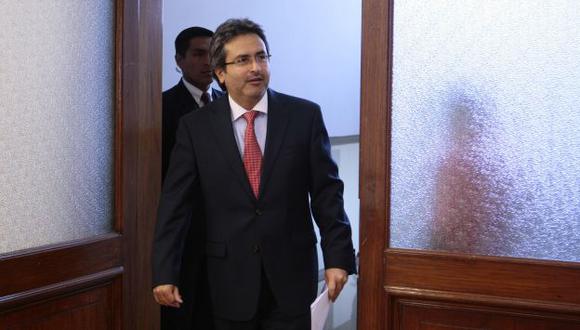 Juan Jiménez reiteró que la gestión de Ollanta Humala apuesta por la inversión. (Davis Vexelman/Peru21)