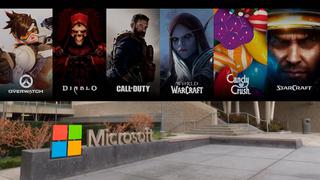 Gaming: Microsoft busca comprar Activision Blizzard por 69 mil millones de dólares