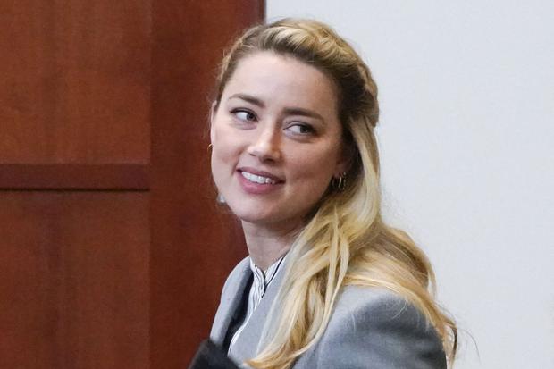Amber Heard during the trial against Johnny Depp, held last May (Photo: AFP)