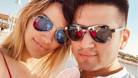 Vocalista del Grupo Néctar y Cassandra Sánchez de Lamadrid tienen un romance. (Instagram)