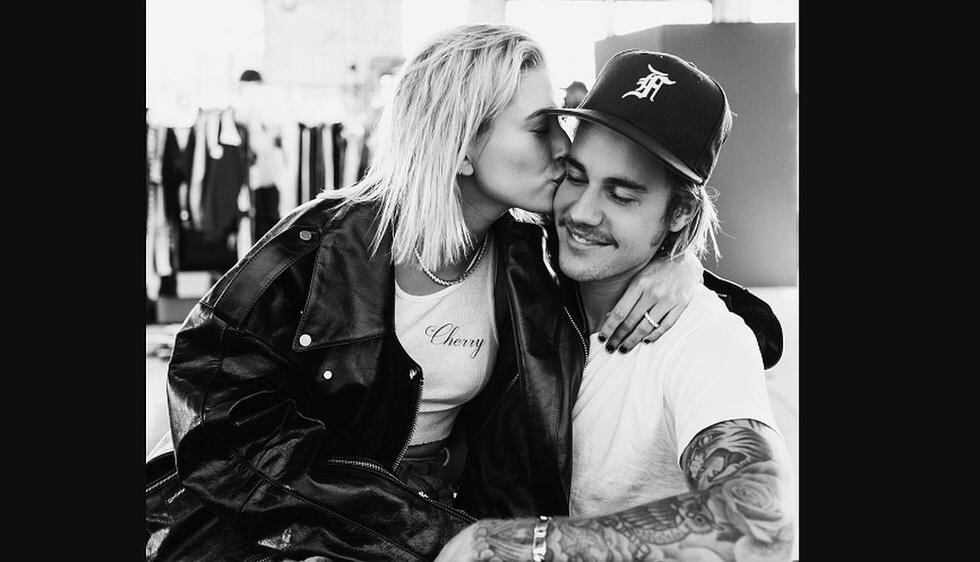 Con esta fotografía compartida en julio del 2018, Justin Bieber y Hailey Baldwin confirmarían su compromiso. (Foto: Instagram)