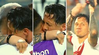 Gianluca Lapadula enterneció a todos abrazando y besando a cada seleccionado peruano