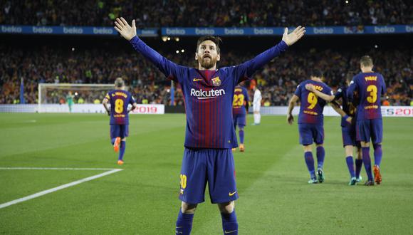 Lionel Messi firmó su cuarto gol en la temporada 2018-19 de la Liga. (Foto: AP)