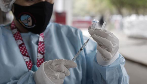 La vacunación contra el coronavirus sigue avanzando a nivel nacional. (Foto: GEC/ Jessica Vicente)
