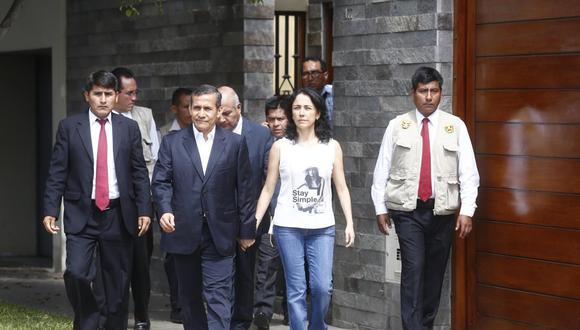 OIllanta Humala y Nadine Heredia serán procesados por el presunto delito de lavado de activos. (Foto: GEC)