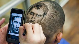 EEUU: Peluquería dibuja rostros de Lionel Messi y 'CR7' en cabeza de clientes