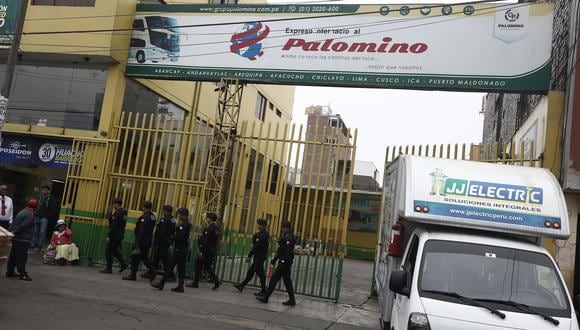 Empresa de transporte Palomino  (Perú21)