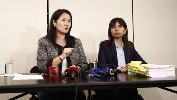 Loza consideró que “la obsesión de estos fiscales con Keiko Fujimori será un caso de largo estudio en las facultades de Derecho”. (Foto: GEC)