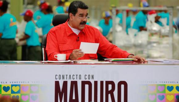 Nicolás Maduro anunció la creación de grupo militar en su programa televisivo semanal (AFP).
