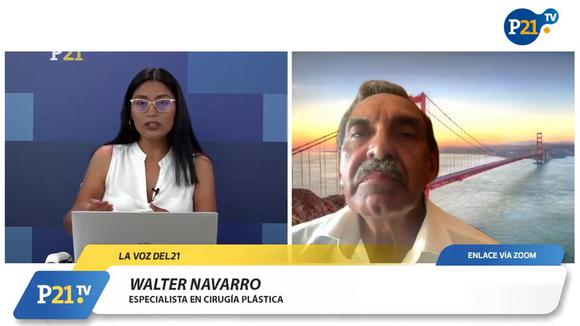 Walter Navarro especialista en cirugía plástica sobre la operación de liposucción