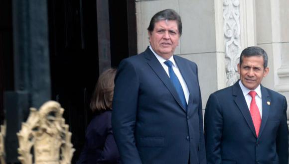 Alan García y Ollanta Humala, expresidentes del Perú. (Perú21)