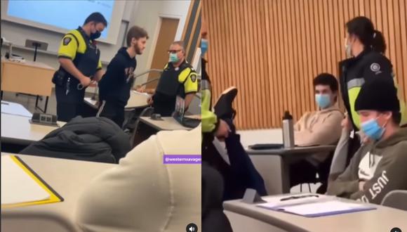Es la segunda vez que el estudiante es arrestado por no cumplir las normas de la universidad. (Foto: Instagram Westernsavages)