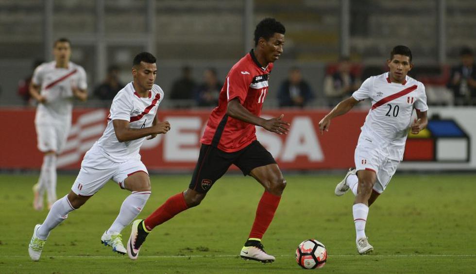Perú goléo 4-0 a Trinidad y Tobago sin Farfán, Vargas, Pizarro ni Guerrero. (AFP)