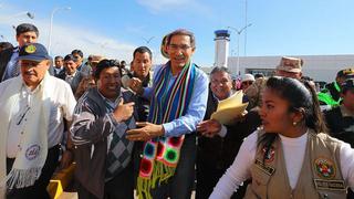 Martín Vizcarra pone en marcha campaña de prevención contra heladas y friaje en Puno