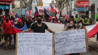 Marchas anti y promigración en Chile ante crisis migratoria en el norte | FOTOS